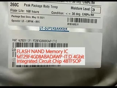 FLASH NAND Bellek IC MT29F4G08ABADAWP-IT:D 4Gbit Tümleşik Devre Yongası 48TFSOP