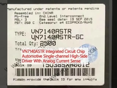 VN7140ASTR Otomobil Tek Kanal Yüksek Yan Sürücüsü Analog Akım Algılayıcı