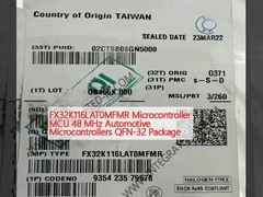FX32K116LAT0MFMR Mikrodenezgâh MCU 48 MHz Otomobil Mikrodenezgâhları QFN-32 Paketi