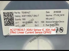 ACS711KEXLT-30AU Sensör IC 30A Hall Efekti Doğrusal Akım Sensörü QFN12