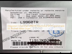Entegre devreler çipi L9960TR Otomotiv SPI Programlanabilir DC fırçalı motor sürücüsü