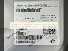 88W8987-A2-EAHE Kablosuz İletişim Modülü Yüksek derecede entegre çift bantlı Wi-Fi 5 ve BT tek çipli