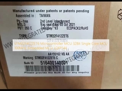 STM32F412ZET6 Mikro denetleyici MCU 32 Bit Tek çekirdekli MCU 100MHz gömülü MCU LQFP144
