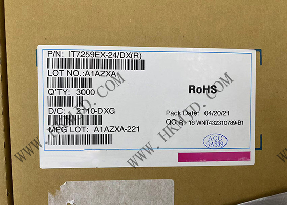 IT7259EX-24/DX 24 Kanal Kapasitif Sensör Algılama Kontrol Cihazı IT7259EX-24 QFN