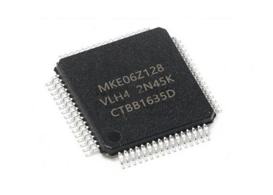48MHz MKE06Z128VLH4 32Bit Tek Çekirdekli Mikrodenetleyici IC LQFP64 Yüzey Montajı