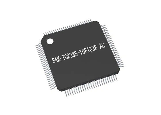 133MHz Tek Çekirdekli Mikrodenetleyiciler - MCU SAK-TC223S-16F133F AC 100-TQFP