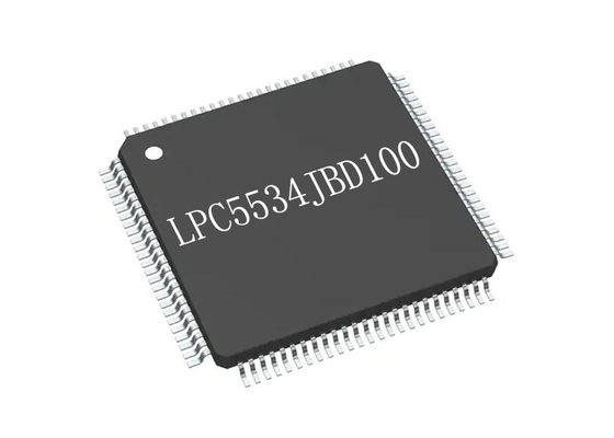 150MHz Tümleşik Devre Yongası LPC5534JBD100 Tek Çekirdekli Mikrodenetleyici IC 100HLQFP