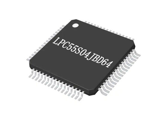 IC'ler Çip LPC55S04JBD64 Mikrodenetleyici IC 32-Bit Tek Çekirdekli 96MHz 128KB