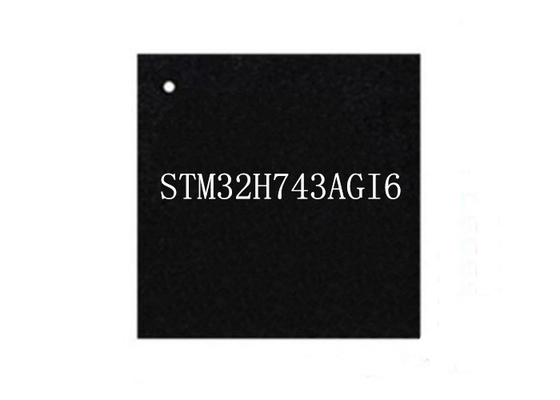 480MHz STM32H743AGI6 32 Bit Mikrodenetleyici 169UFBGA Tek Çekirdekli Mikrodenetleyici MCU