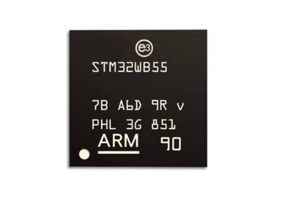 IC Chip STM32WB55RCV6 Mikrodenetleyici MCU 68VFQFN Çok Protokollü Kablosuz MCU