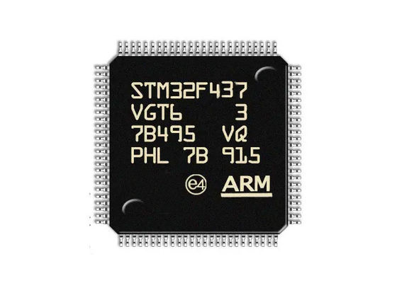 STM32F437VGT6 Tek Çekirdekli 180MHz 1MB Gömülü Mikrodenetleyiciler 100-LQFP