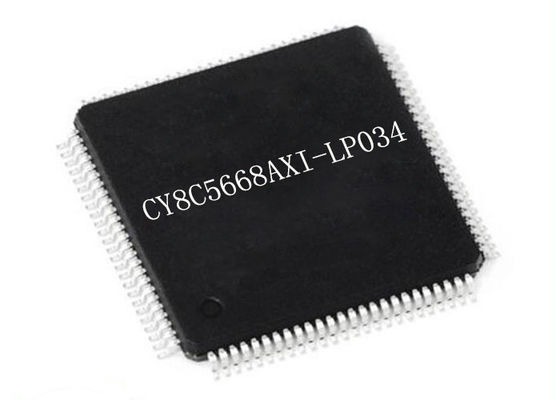 67MHz Mikrodenetleyici MCU CY8C5668AXI-LP034 Çip Üzerinde Programlanabilir Sistem 100TQFP