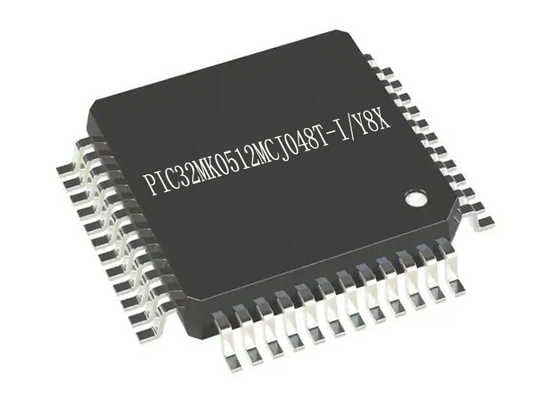 Mikrodenetleyici MCU PIC32MK0512MCJ048T-I/Y8X 48TQFP 512KB Flaş Mikrodenetleyici IC