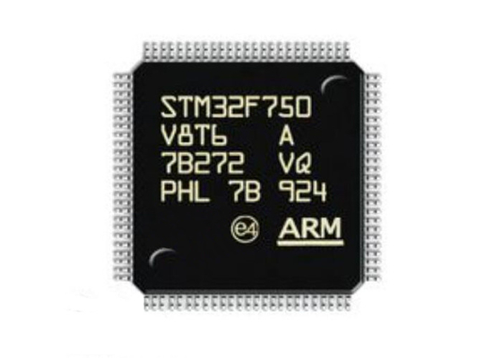 STM32F750V8T6 Mikrodenetleyici MCU ARM Cortex-M7 100LQFP Mikrodenetleyici Çipi