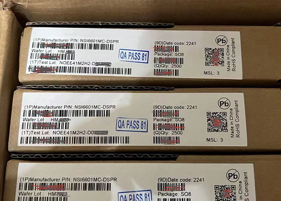 Tek Kanallı NSI6601MC-DSPR İzole Kapı Sürücüsü IC SOP8 Entegre Devre Çipi
