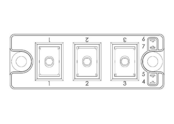 Otomotiv IGBT Modülleri MSCDC150A170D1PAG 150A Faz Bacak SiC Diyotlar Güç Modülü
