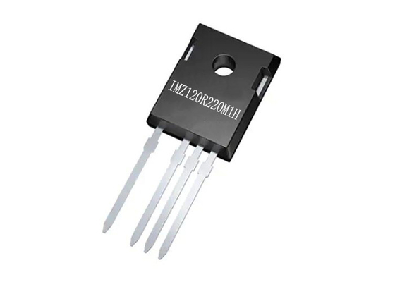 CoolSiC MOSFET IMZ120R220M1H Silisyum Karbür MOSFET Tek FET Transistörler TO-247-4