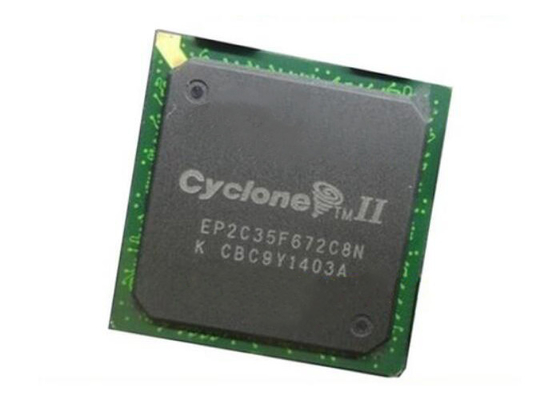 672-FBGA EP2C35F672C8 Siklon II Alan Programlanabilir Kapı Dizisi 260MHz FPGA Yongaları