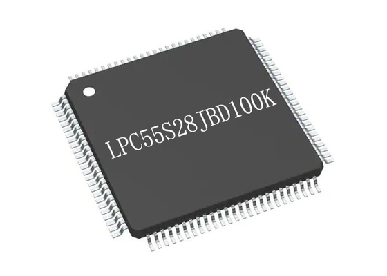 LPC55S28JBD100K Mikrodenetleyici MCU 100-LQFP ARM Cortex-M33 Mikrodenetleyici Yongası