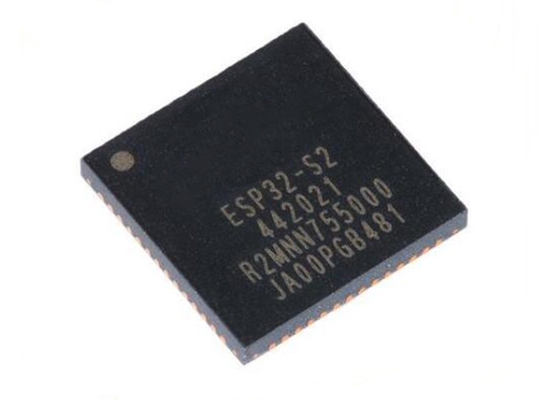 Düşük Güç ESP32-S2R2 BT IC 56-VFQFN 2.4GHz WiFi Sistemi On Chip 150Mbps IC Chips