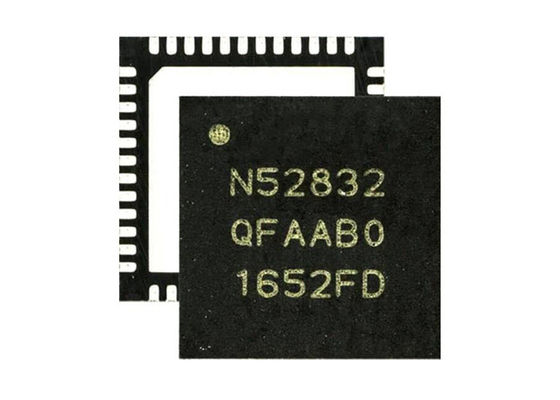 NRF52832-QFAB-G-R BT IC Yonga Üzerinde RF Sistemi 48-VFQFN BT 5.3 SoC