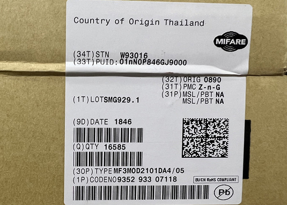 RFID Transponder IC MF3MOD2101DA4/05 13.56MHz RF Erişim İzleme IC'leri