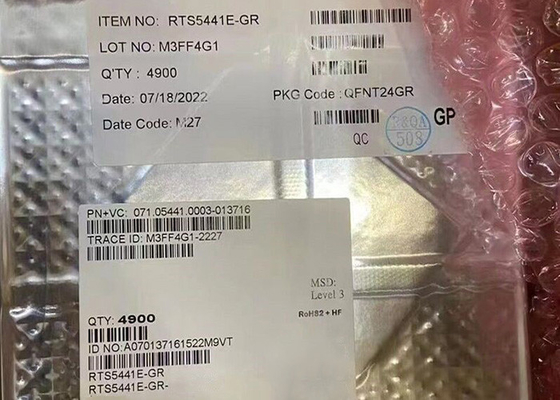 Entegre Devre Çip RTS5441E-GR USB Tipi-C PD Denetleyicisi IC 10Gbps QFN Paketi