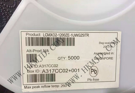 Alan Programlanabilir Kapı Dizisi LCMXO2-1200ZE-1UWG25ITR 1280 LUT 19 I/O MachXO2 Alan Programlanabilir Kapı Dizisi IC