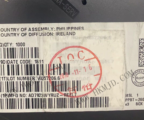 Entegre Devre Çip AD7923WYRUZ 4-Kanal 200 kSPS 12-Bit ADC Sequencer ile