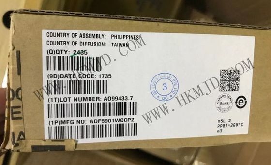 Entegre devreler çipi ADF5901WCCPZ 2 kanallı PA çıkışı RF verici