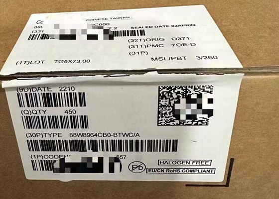 Kablosuz İletişim Modülü 88W8964CB0-BTWC/A 160MHz Bant Genişliği Çift Bantlı WiFi SoC