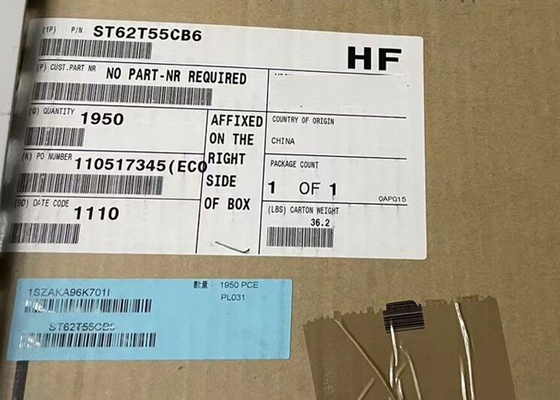 Mikrodenetleyici MCU ST62T55CB6 8MHz 8 Bit Yerleşik Mikrodenetleyici IC DIP-28