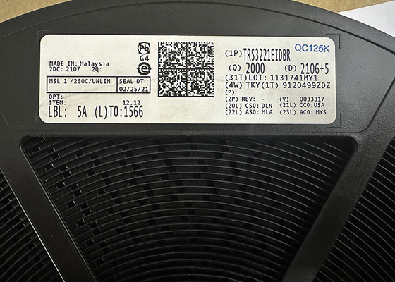 Entegre Devre Çip TRS3221EIDBR 500mV Tek Kanal RS-232 Hat Sürücüsü Alıcı