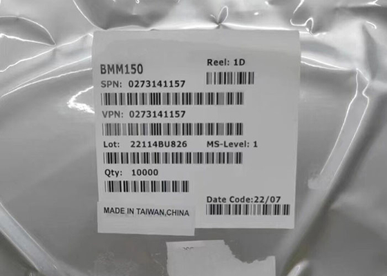 Sensör IC BMM150 20mA Üç Eksenli Jeomanyetik Alan Sensörü 12-WLCSP Paketi