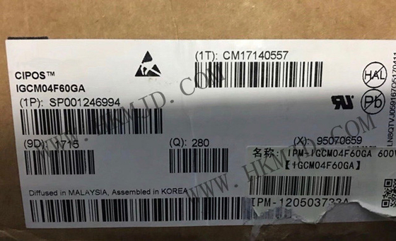 Entegre devreler çipleri IGCM04F60GA IGBT 600V 4A 2000Vrms güç sürücüsü modülü