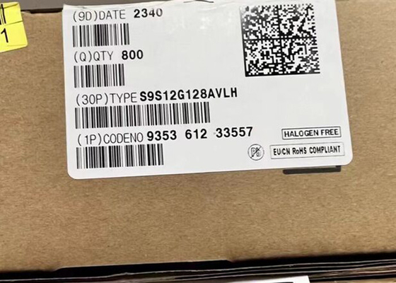 Mikrodenetleyici MCU S9S12G128AVLH 25MHz'e kadar 16 bitlik Mikrodenetleyici IC LQFP64