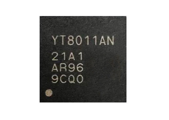 Ethernet IC YT8011AN Tek Port Otomobil Gigabit Ethernet PHY Alıcı QFN-48