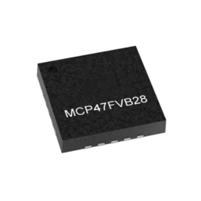 Entegre Devre Çip MCP47FVB28-E/MQ I2C Arayüzü ile Oktal Kanal 12 Bit DAC