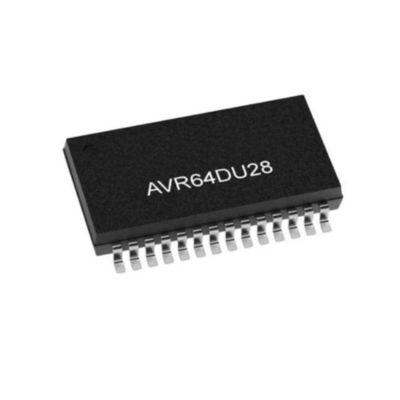 AVR64DU28-I/SS Mikrodensör MCU 17 Kanal 24MHz Mikrodensör IC SSOP-28 Paketi