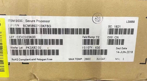 BCM5892PC0KFBG Mikro denetleyici MCU Yüksek entegrasyonlu ağ mikroprosesörleri