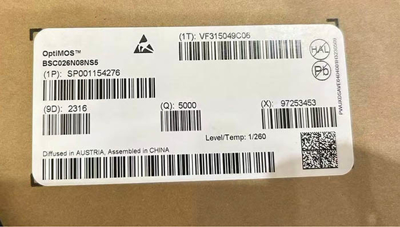 BSC026N08NS5 Entegre Devre Çip 80V OptiMOSTM 5 Güç MOSFET Transistörleri