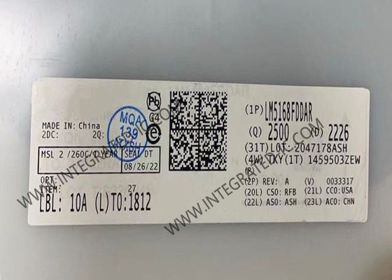 LM5168FDDAR Fly-BuckTMDönüştürücü Yeteneği ile Entegre Devre Çip Adım Aşağı Dönüştürücü