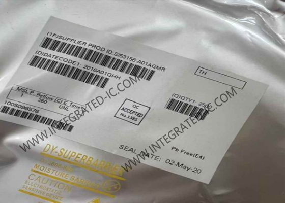 SI53156-A01AGMR Entegre Devre Çip PCIe Saat tamponu 100MHz PCI-Express Fanout tamponu