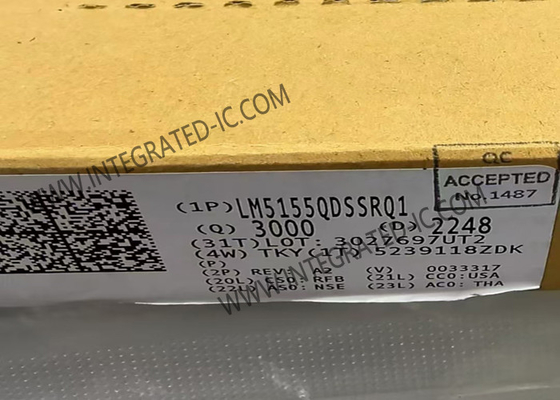 Entegre Döngü Çip LM5155QDSSRQ1 Eşzamanlı Olmayan Güçlendirme Denetleyici 2.2MHz