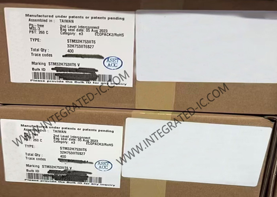 2MB FLASH STM32H753IIT6 Tek Çekirdekli 480MHz Mikrodenetleyici IC 176-LQFP