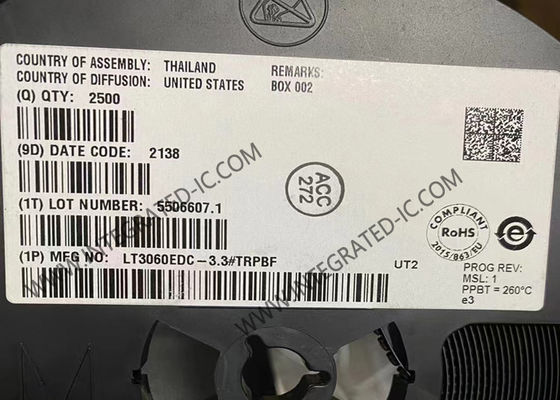 LT3060EDC-3.3 Entegre Devre Çipleri LDO Doğrusal Düzenleyiciler 45V Pozitif Doğrusal Düzenleyiciler