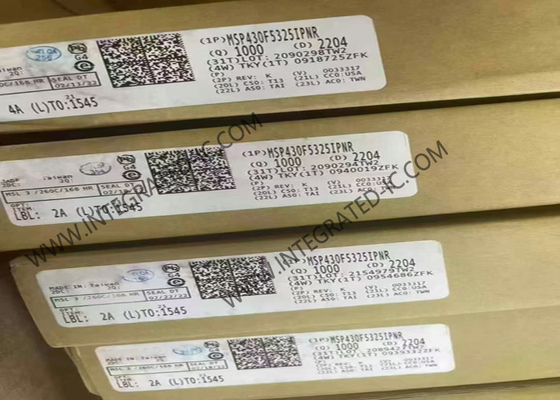 MSP430F5325IPNR Mikro denetleyici MCU 25MHz Karışık sinyalli mikro denetleyici