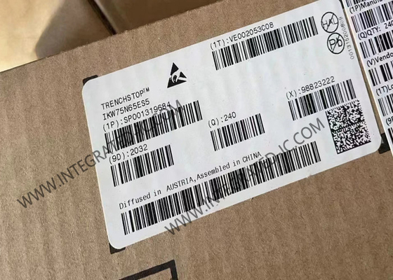 IKW75N65ES5 Entegre Devre Çip 650V 75A TRENCHSTOPTM 5 S5 IGBT Transistörleri TO-247-3