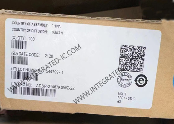 ADSP-21487KSWZ-2B Mikro denetleyici MCU SHARC Ses İşlemcileri 300MHz Yüksek Performanslı DSP