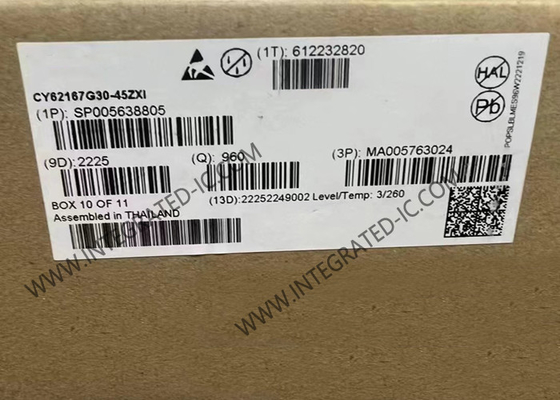 CY62167G30-45ZXI Bellek IC Çip 16Mbit Paralel Asinkron SRAM Bellek IC TSOP-48